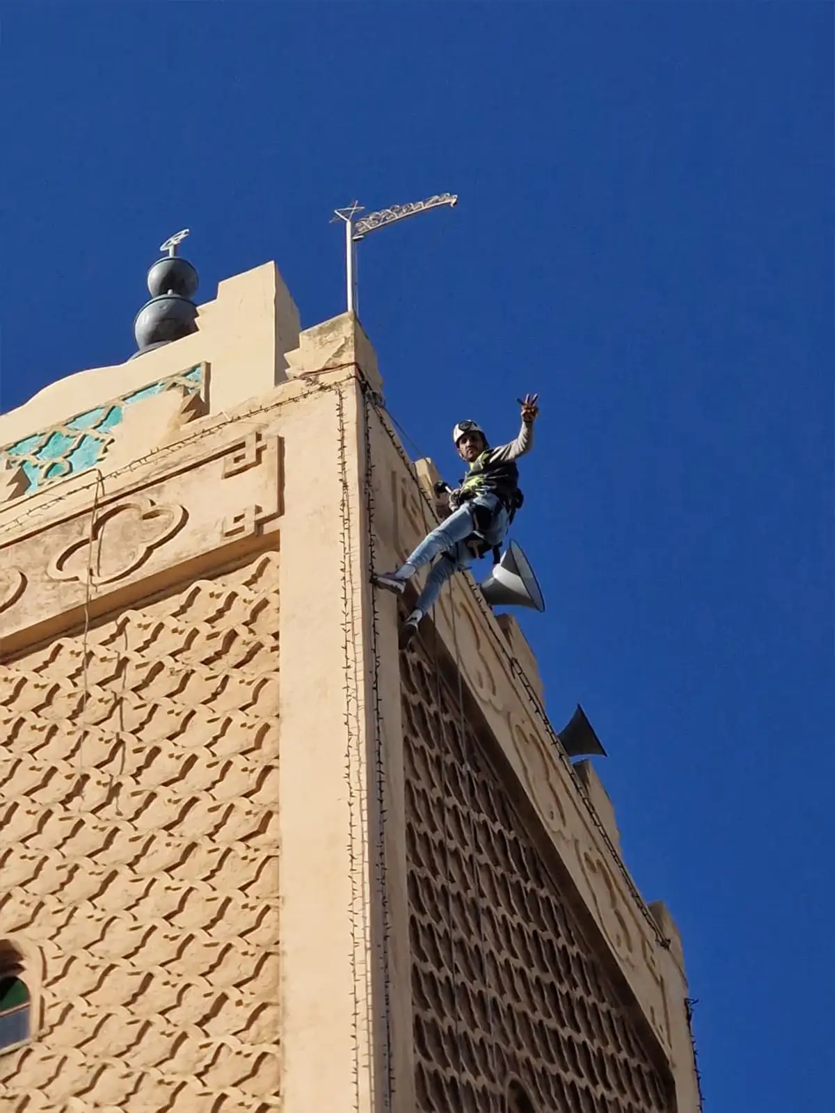 Alpinist Maroc - Intervention technique sur barrage