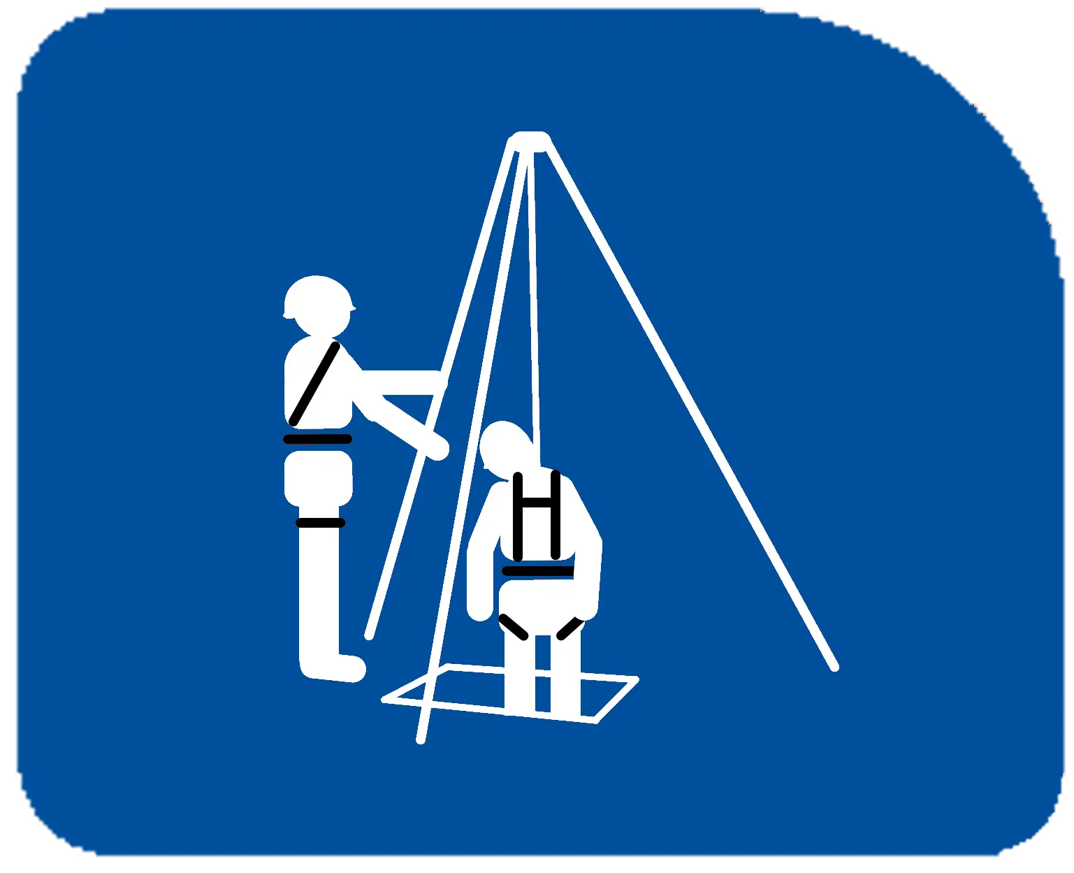 Formation de sauvetage en hauteur